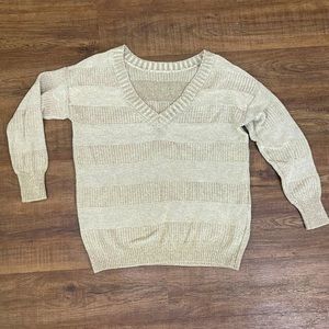 BCBGENERATION Two Way Griege Sweater
